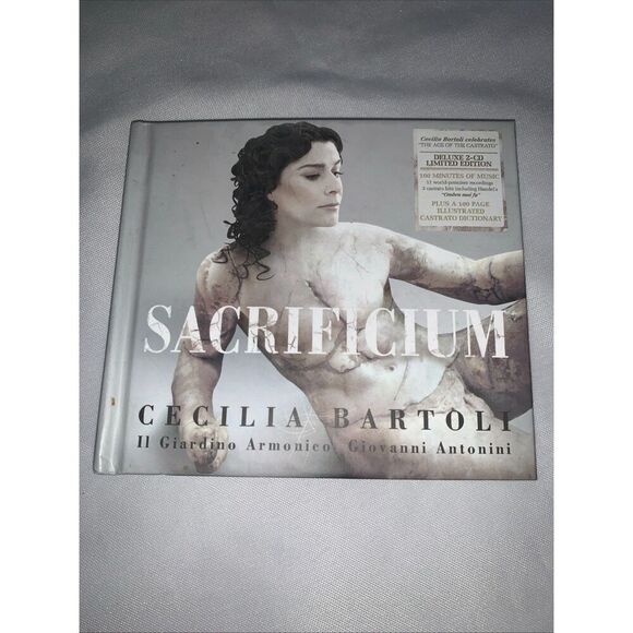 CECILIA BARTOLI IISacrificium Giovanni Antonini Decca Deluxe 2CD LIMITED EDITION - Picture 1 of 6